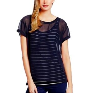NYDJ Veiled Layers Tee Top